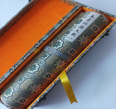 房县书画装裱案例